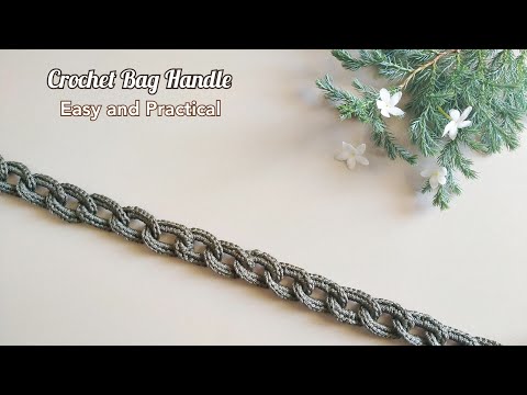 Tutorial Tali Tas Rajut Terbaru Crochet Bag Strap