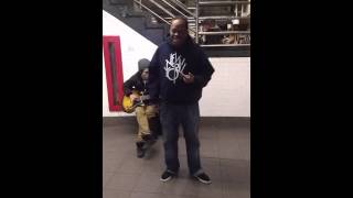 Subway Singer Does Amazing Version of Unchained Melody