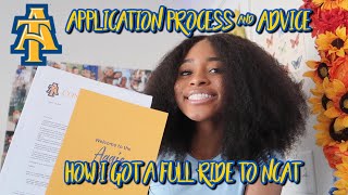 I Got A $32,000 Scholarship to NCAT! (My Stats, Advice, Q&A) #NCAT25