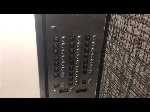 Creepy Westinghouse Service Elevators @ Holiday Inn - Denver, CO.