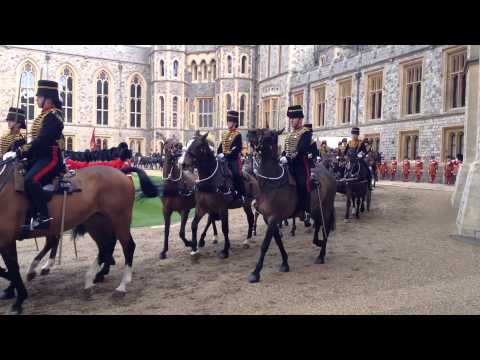 Highlights of President Michael D Higgins State visit to UK / Windsor Castle