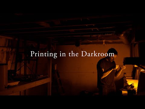 Printing in the Darkroom for the First Time