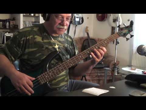 Basová kytara bez not - cvičení Dream Rock