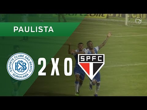 SÃO BENTO 2 X 0 SÃO PAULO - 17/01 - PAULISTA 2018