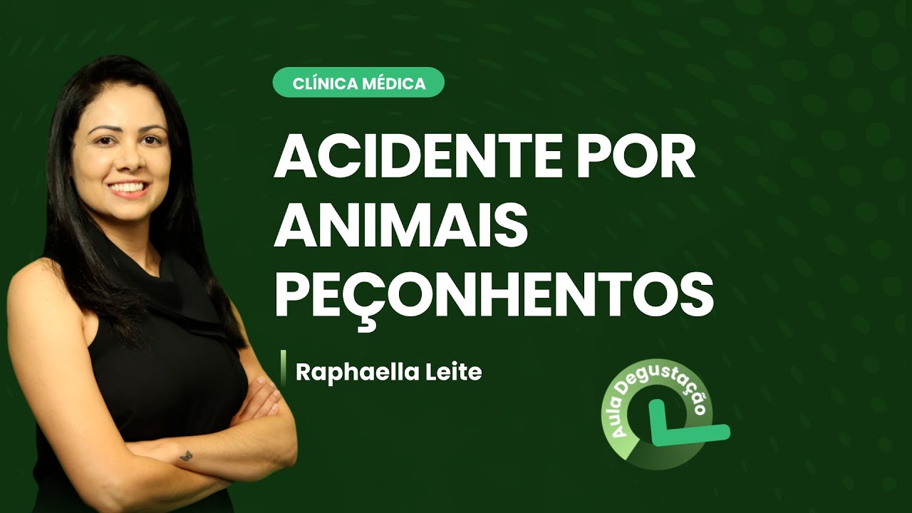 Acidente por animais peçonhentos | Cortes de Aulas: Clínica Médica