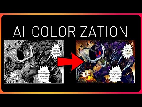 AI That Colorizes Manga [Style2Paint]