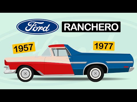Ford Ranchero: The evolution of a pickup that made history