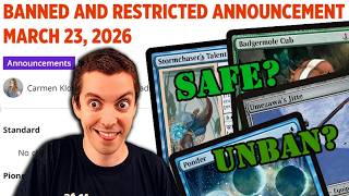 🔨 Ban Announcement! 🔨 - 😀 Standard Is Great! 😀 🆓 Modern Unbans? 🆓 💻 Historic Ban! 💻