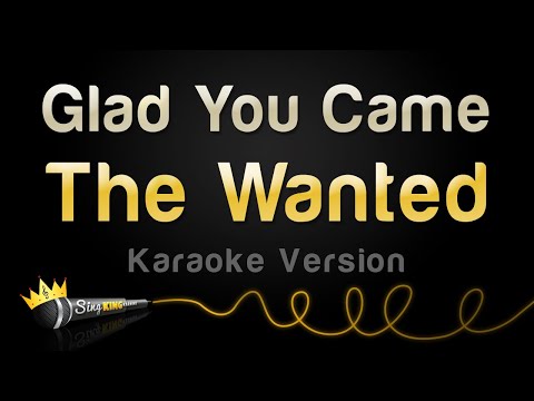 The Wanted - Glad You Came (Karaoke Version)