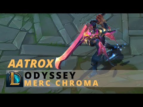 Odyssey Aatrox Merc Chroma - League Of Legends