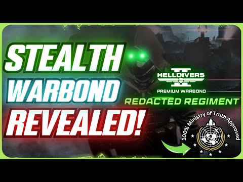 Helldivers 2 - Everything You Want to Know about the Redacted Regiment Stealth Warbond