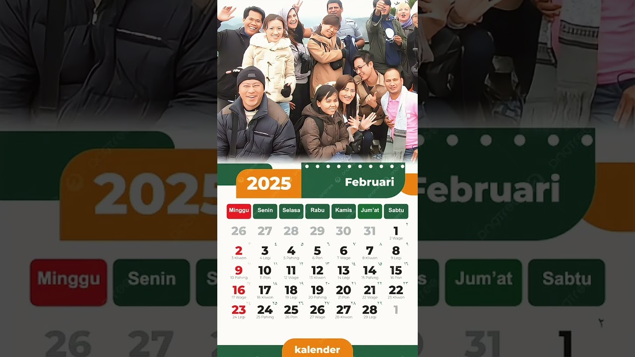 Kalender februari 2025 #hermanto #quotes #ngopicantik #nabilaculturalaboratory