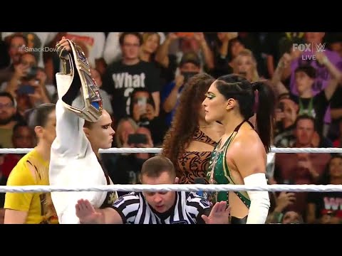 Ronda Rousey VS Raquel Rodriguez 1/2