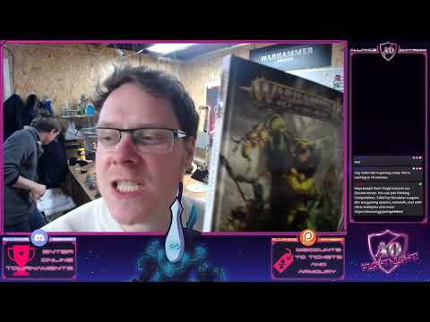 2021 Fightnight 1:  || Seraphon Thunderlizards vs Orruk Warclans big Whaaagh! ||