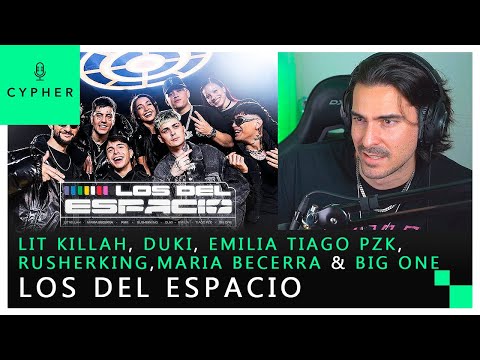 REACTION to Los Del Espacio - LIT killah, Duki, Emilia, Tiago PZK, FMK, Rusherking, Maria Becerra
