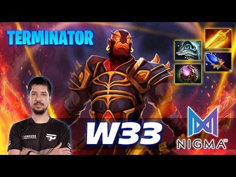 w33 Fire Terminator - Dota 2 Pro Gameplay [Watch & Learn]