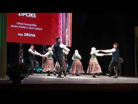 ŽIPČIKS, dejo VPDK "DRUVA"Ilmārs DreļsTautas mūzika Edgara Lipora apdarē    00060