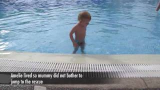 preview picture of video 'Bahia Principe, Costa Adeje. Baby Takes A Pool Trip HD Hi Def'