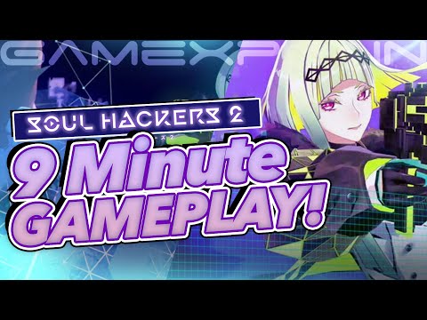 Almost 10 Minutes of Soul Hackers 2 Gameplay (PlayStation 5)