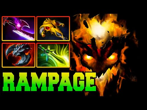 SF Shadow Fiend Dota 2 Carry Meta Rampage - Best Pro Gameplay Build Guide
