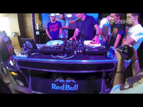Dj Qbert, Dj Shock, Dj L Brus & Dj Twist Scraching @ Redbull Thre3tyle workshop