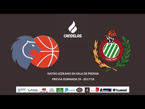 Natxo Lezkano RP previa Cafés Candelas Breogán - Levitec Huesca 17/18