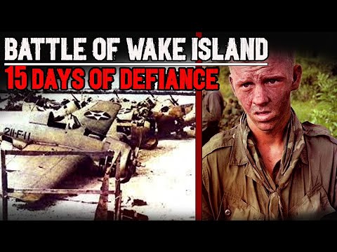 The Full Battle of Wake Island 1941: Rare Footage of 15 Days in Hell | WW2 Documentary