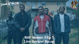 BMF Season 3 Ep. 5  Review | The Battle of Techwood | #BMF #Starz