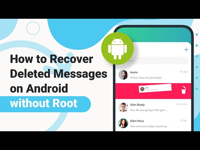 Comment rÃ©cupÃ©rer SMS effacÃ©s Android avec D-Back for Android
