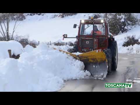 2021-01-07 LUCCA - NEVE, SITUAZIONE ANCORA DIFFICILE IN GARFAGNANA