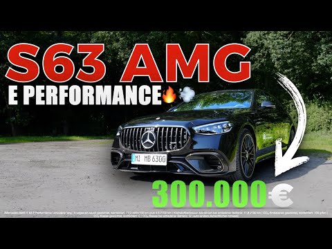 Mercedes-Benz S63 AMG E Performance: 800 hp on 2.5 tons 🤯