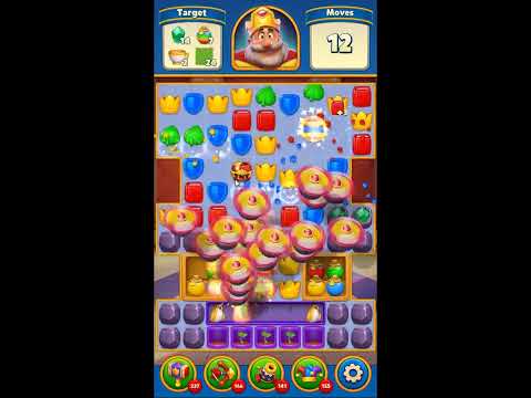 Royal Match Level 3763 - NO BOOSTERS GAMEPLAY 👑 | SKILLGAMING ✔️