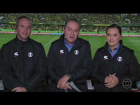 INÍCIO DA TRANSMISSÃO DO JOGO ENTRE BRASIL X EQUADOR PELA ELIMINATÓRIAS DA COPA 26|GLOBO FHD⁶⁰