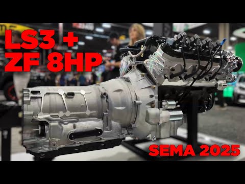 Blueprint Engines' 515-Horsepower LS + ZF 8HP Transmission Package | SEMA 2025 #SEMA #LS