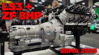 Blueprint Engines' 515-Horsepower LS + ZF 8HP Transmission Package | SEMA 2025 #SEMA #LS