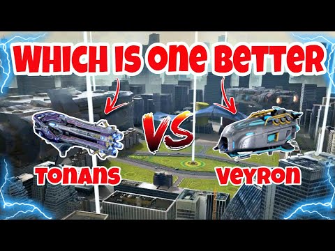 [WR]🔥Tonans VS Veyron Titan Weapon Comparison |War Robots|