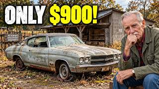 A Vietnam Veteran's 1970 Chevelle Was Left to Rot... I Bought It for $900 & Gave