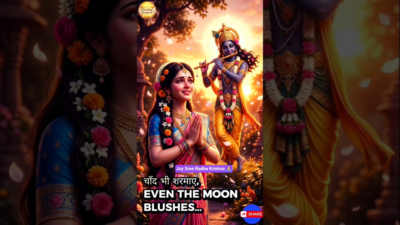 Joy Sree Radha Krishna 🙏🌺🥀 #love #bhajan #trending #song #shortvideo #viralvideo #devotionalsong#yt🥰