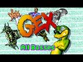 Gex PS1 All Bosses