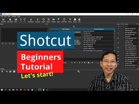 Shotcut Video Editor Tutorial For Beginners - Fast Start