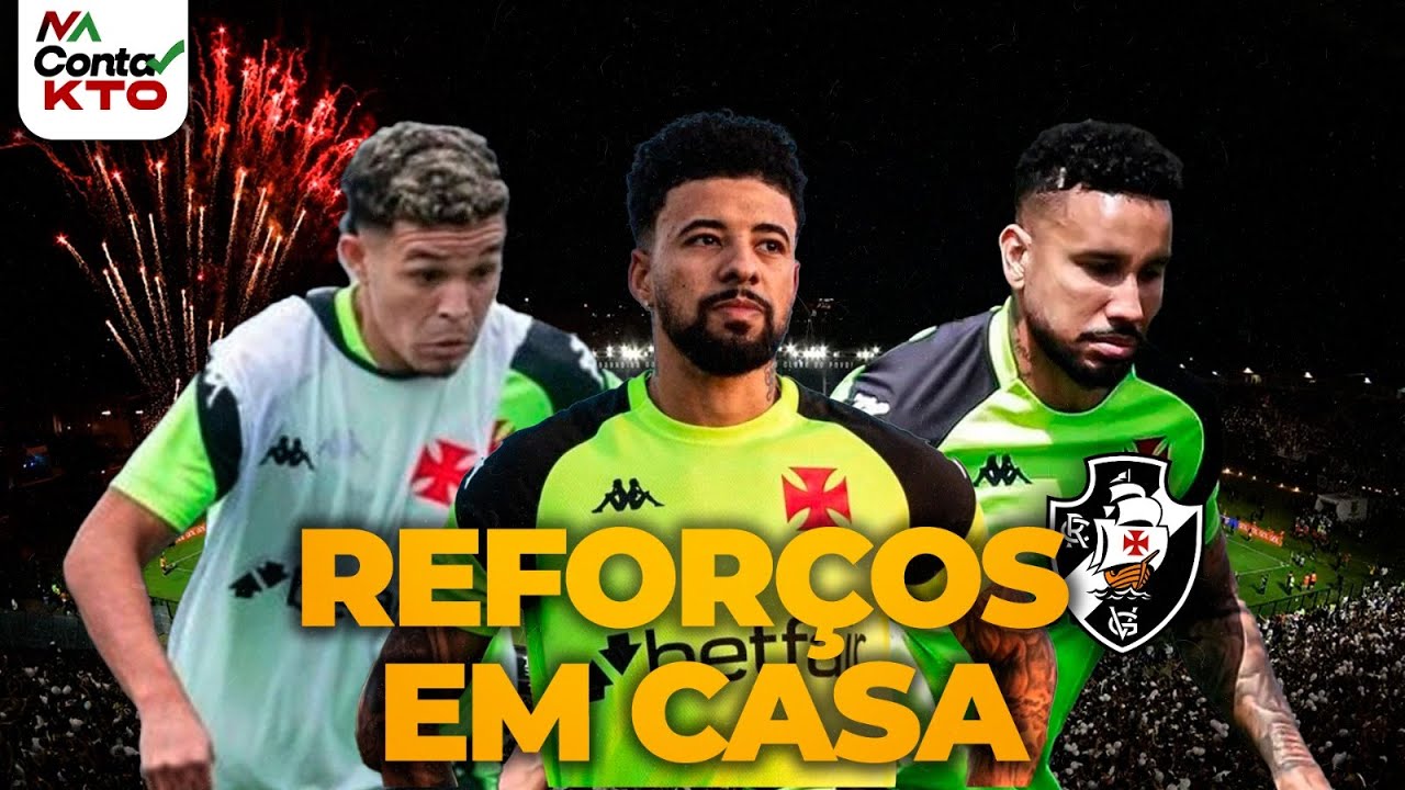 VASCO GANHA REFORÇOS NA RETA FINAL | JAIR ESTÁ À DISPOSIÇÃO | PAULINHO E ADSON VOLTAM QUANDO?