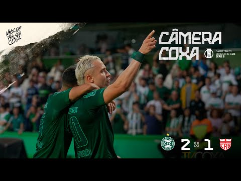 🎥 CÂMERA COXA | Coritiba 2x1 CRB, melhores momentos