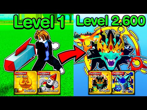 NOOB Zum PRO ABER GLÜCKSRAD ENTSCHEIDET PERM FRUIT ALLE 50 LEVEL In Blox Fruits!