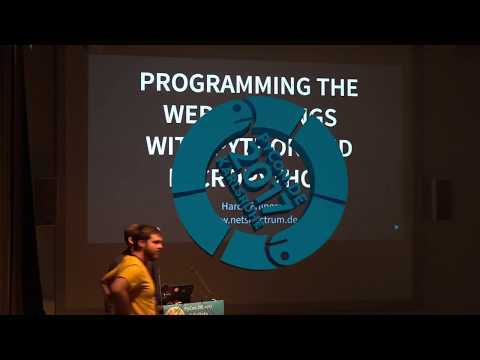 PyCon.DE 2017 Hardy Erlinger - Programming the Web of Things with Python and MicroPython