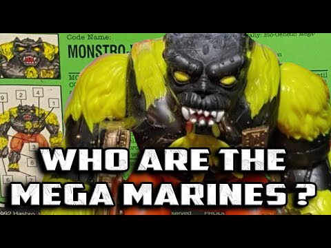 History and Origin of GI Joe's MEGA MARINES and the MEGA MONSTERS they hunted!
