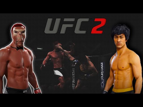 Crazy Skeleton vs. Bruce Lee - EA sports UFC 2