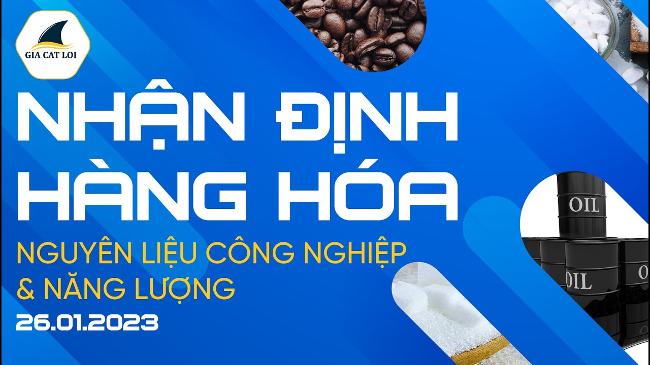 Nhận Định Thị Trường Năng Lượng & Nguyên Liệu Công Nghiệp Ngày 26/01/2023