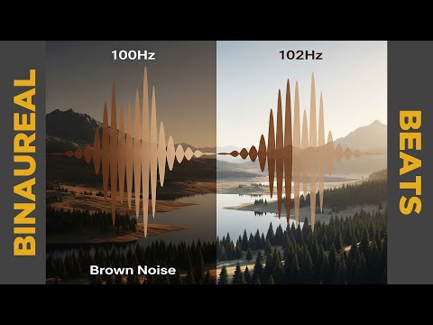 Binaural Beats | Brown Noise | 10 hours