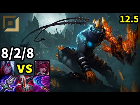 Varus ADC vs Xayah - KR Challenger | Patch 12.5
