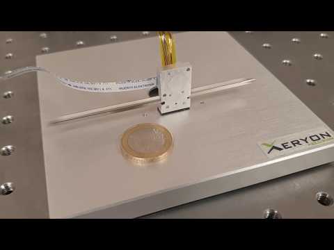 Micro linear actuator - Xeryon XLA-1 -  The smallest ultrasonic piezo actuator in the world.
